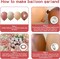 154pcs Dusty Rose Pink Blush Balloons Garland Arch Kit Baby in Bloom Spring Floral Retro Boho Nude Cream Peach Champagne for Bridal Shower Garden Tea Party Girls Birthday Wedding Decorations